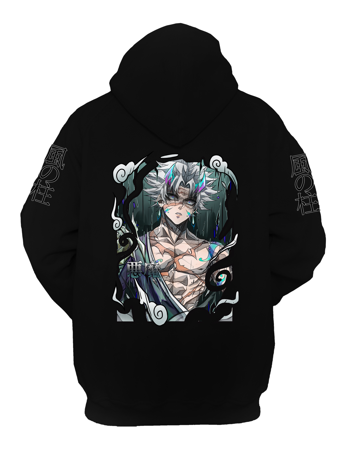 Demon Collection Sanemi Hoodie 🌪😈