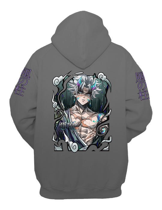 Demon Collection Sanemi Hoodie 🌪😈