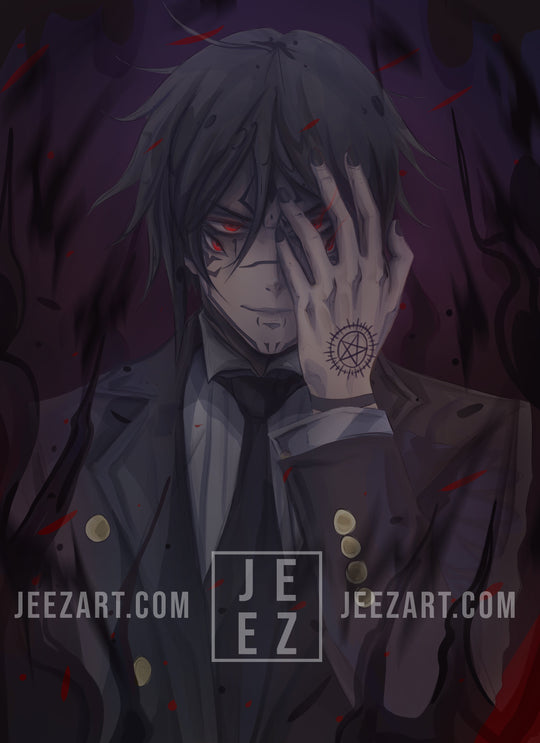 Sebastian x Sukuna Print