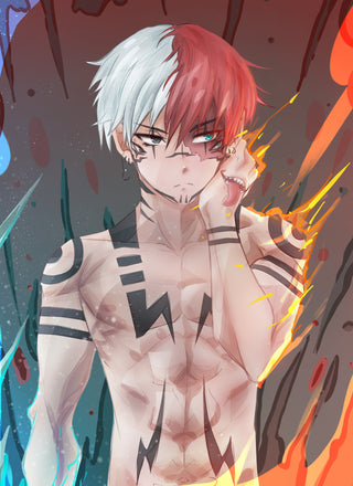 Todoroki x Sukuna Print